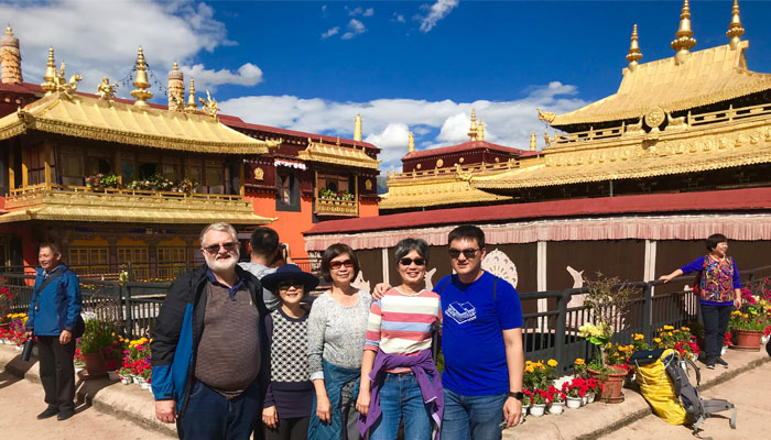 Jokhang Temple in Tibet