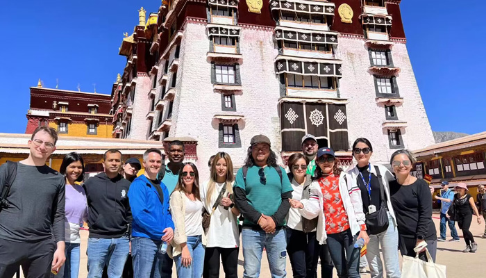 Potala Palace in Lhasa