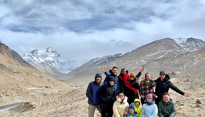 Tibet EBC in April