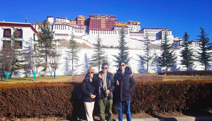 Potala Palace in December