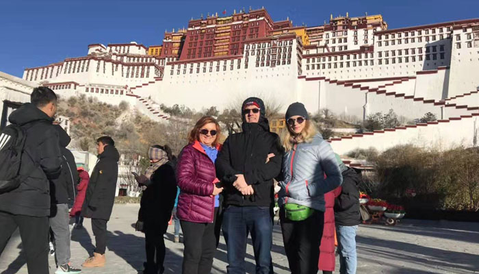 Potala Palace in Winter